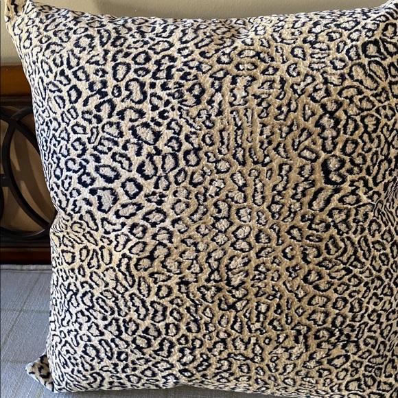 Anthropologie Other - Leopard Cheetah Print Pillow Shams 2 Handmade